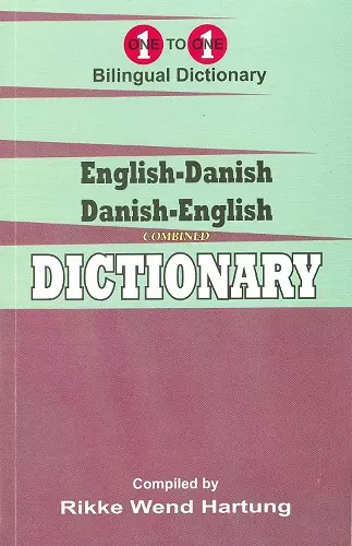 English-Danish & Danish-English One-to-One Dictionary (exam-suitable) cover