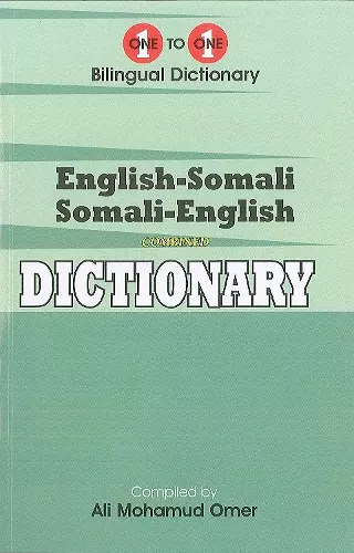 English-Somali & Somali-English One-to-One Dictionary cover