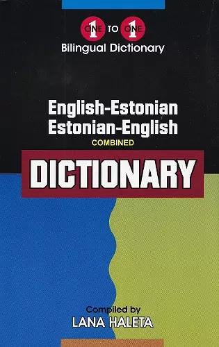 Exam Suitable : English-Estonian & Estonian-English One-to-One Dictionary cover