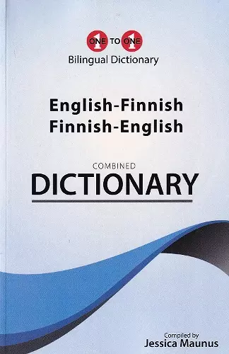 English-Finnish & Finnish-English One-to-One Dictionary Exam Suitable cover