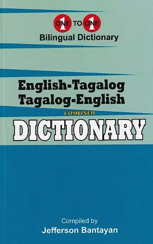 English-Tagalog & Tagalog-English One-to-One Dictionary cover
