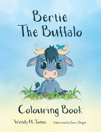 Bertie the Buffalo Colouring Book cover