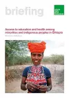 Access to education and health among minorities and indigenous peoples in Ethiopia cover