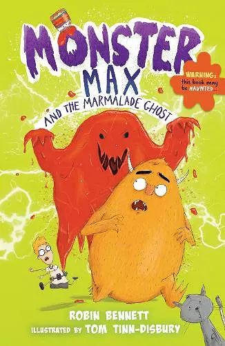 Monster Max and the Marmalade Ghost cover