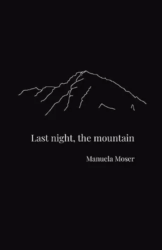 Last night, the mountain cover