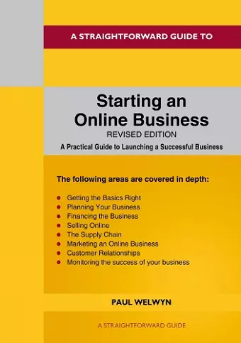 A Straightforward Guide to Starting an Online Business cover