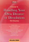 A Guide to Handling Your Own Divorce or Dissolution cover