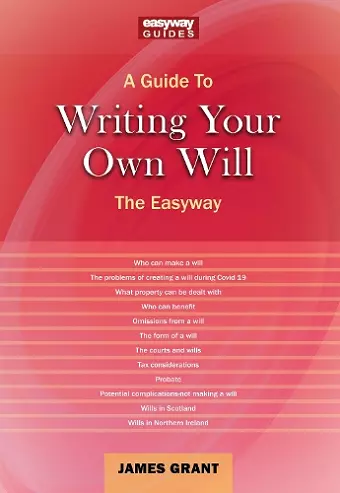 Writing Your Own Will cover