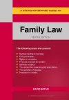 A Straightforward Guide To Family Law cover