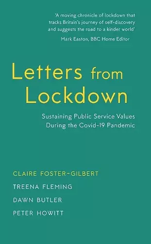 Letters from Lockdown cover