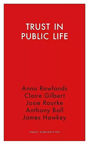Trust in Public Life cover