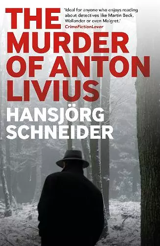 The Murder of Anton Livius cover