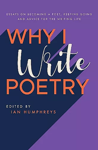 Why I Write Poetry cover