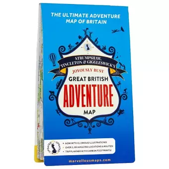 ST&G's Joyously Busy Great British Adventure Map cover