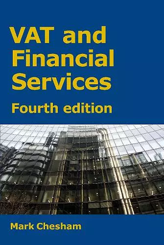 VAT and Financial Services cover