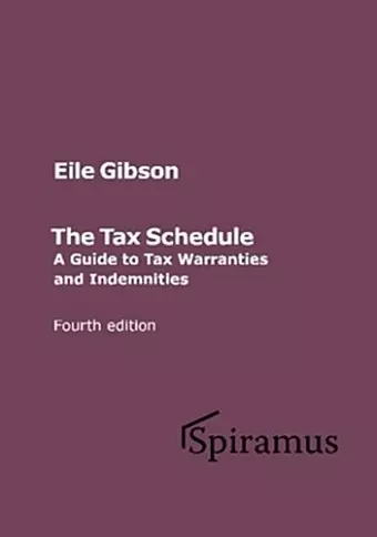 The Tax Schedule cover