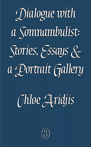 Dialogue with a Somnambulist cover