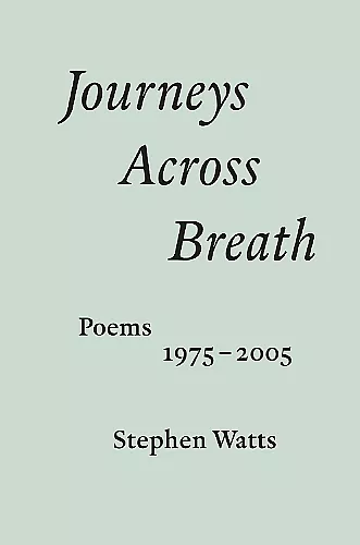 Journeys Across Breath cover