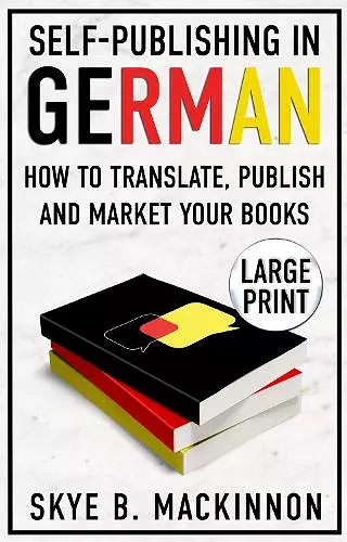 Self-Publishing in German cover