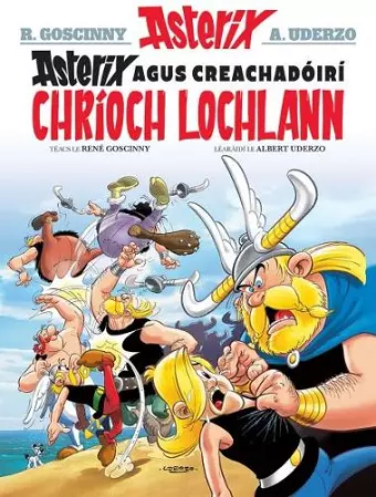 Asterix Agus Creachadóirí Chríoch Lochlann (Asterix i Ngaeilge / Asterix in Irish) cover