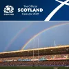 The Official Scottish Rugby Union Square Calendar 2022 cover