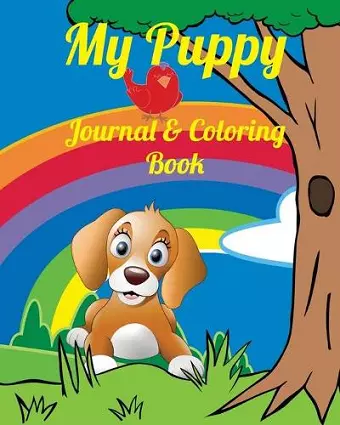 My Puppy Journal & Coloring book cover