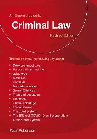 Criminal Law cover