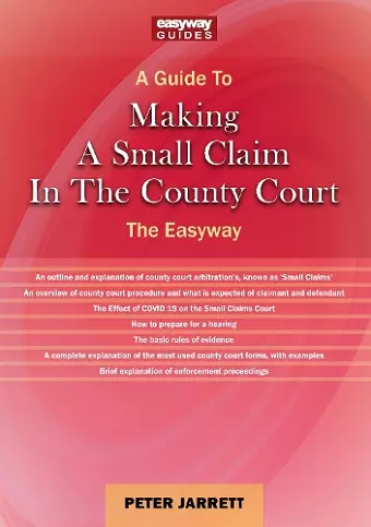 Making a Small Claim in the County Court cover
