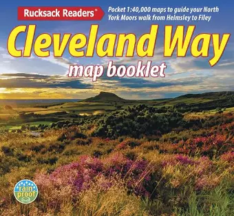 Cleveland Way map booklet cover