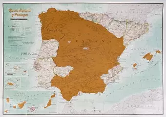 Scratch Spain & Portual Print cover