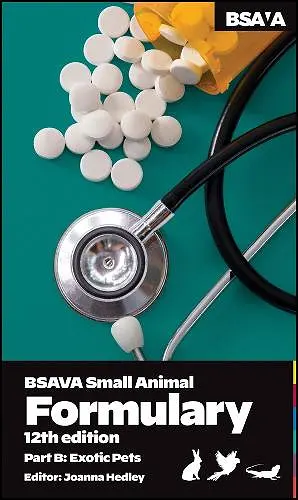 BSAVA Small Animal Formulary, Part B cover