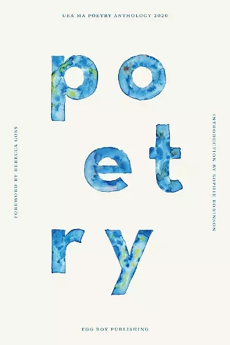 UEA Creative Writing Anthology Poetry cover