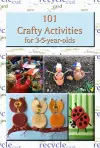 101 Crafty Activities for 3-5-year-olds cover