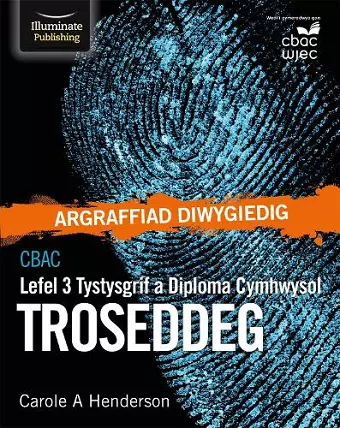 CBAC Tystysgrif a Diploma Cymhwysol Lefel 3 Troseddeg cover