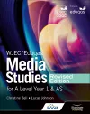 WJEC/Eduqas Media Studies For A Level Year 1 and AS Student Book – Revised Edition cover