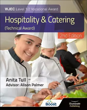 WJEC Level 1/2 Vocational Award Hospitality and Catering (Technical Award) – Student Book – Revised Edition cover