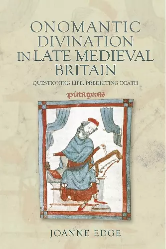 Onomantic Divination in Late Medieval Britain cover