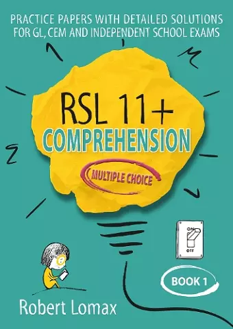 RSL 11+ Comprehension, Multiple Choice cover