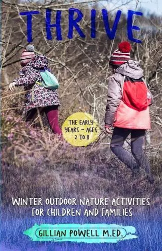 Thrive Winter Outdoor Nature Activities for Children and Families cover