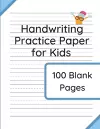 Handwriting Practice Paper for Kids cover