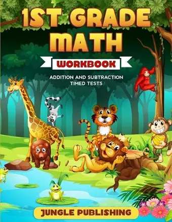 1st Grade Math Workbook cover