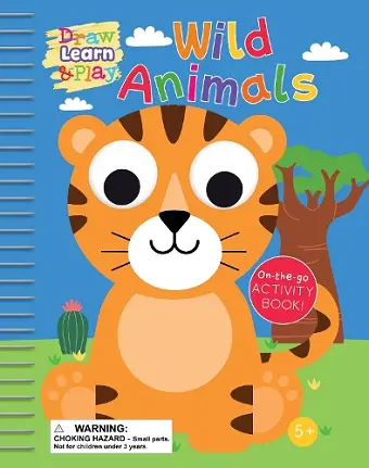 Draw Learn & Play Wild Animals cover