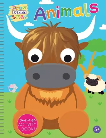 Draw, Learn & Play - Wild Animals cover