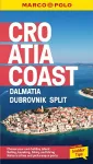 Croatia Coast Marco Polo Pocket Travel Guide - with pull out map cover