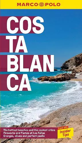 Costa Blanca Marco Polo Pocket Travel Guide - with pull out map cover