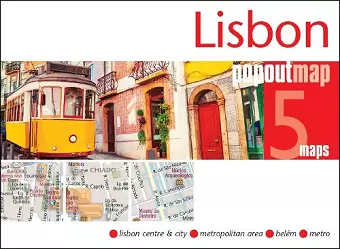 Lisbon PopOut Map - pocket-size, pop-up map of Lisbon cover