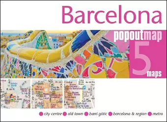 Barcelona PopOut Map cover