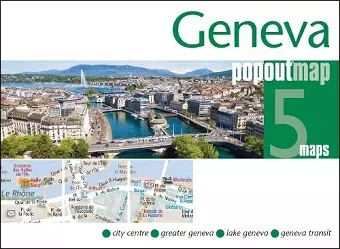 Geneva PopOut Map - pocket size, pop up, street map of Geneva cover