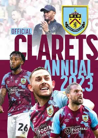 The Official Burnley FC Annual 2023 cover