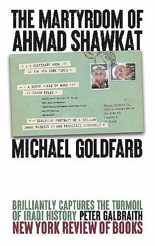 The Martyrdom of Ahmad Shawkat cover